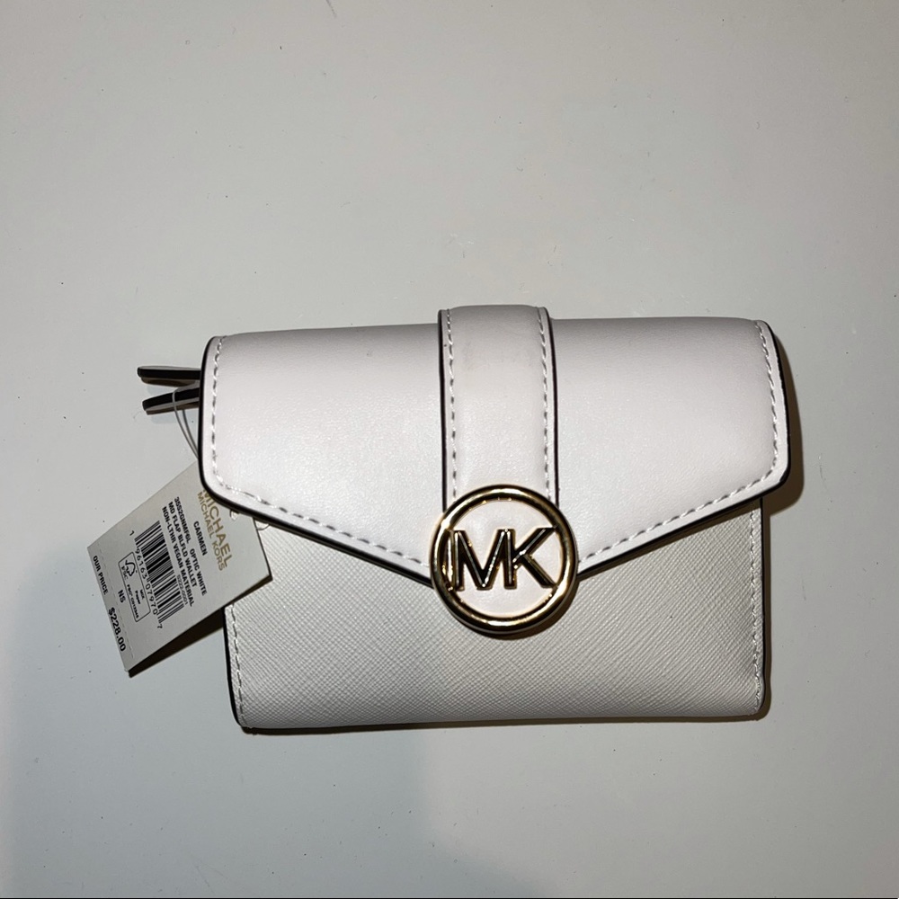 Michael Kors white wallet
